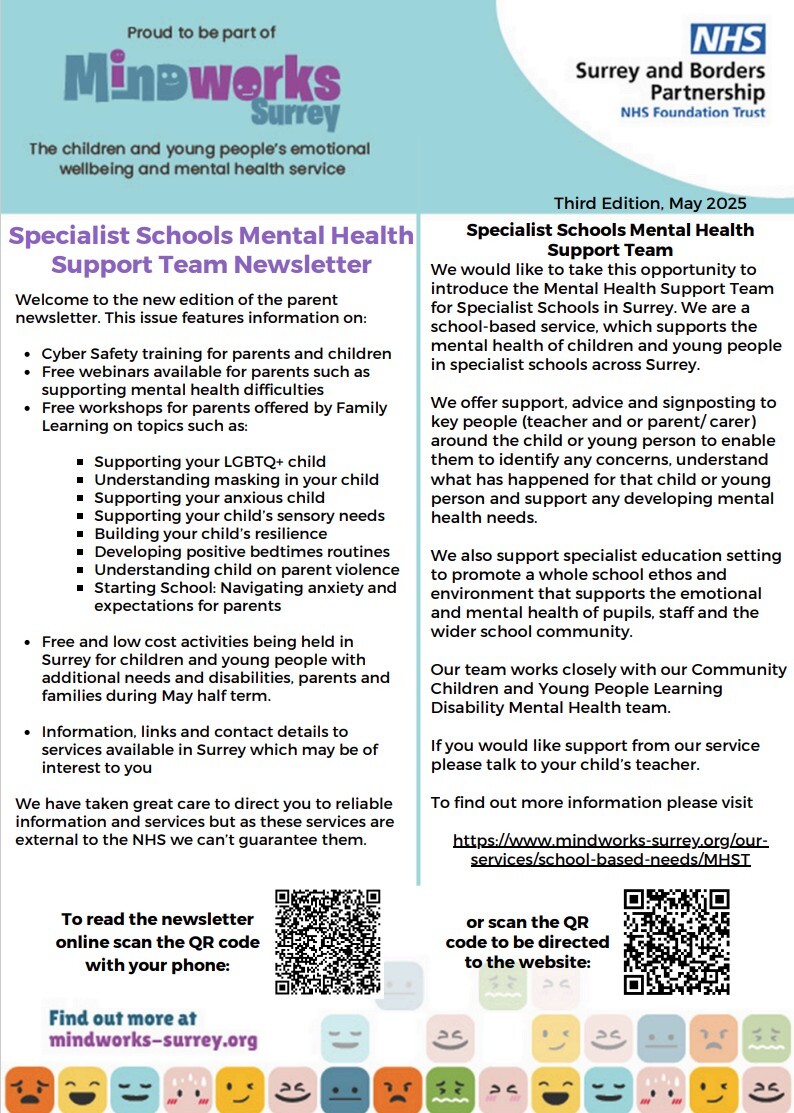 MindWorksSurrey NewsletterMay25